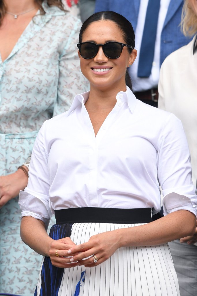 Meghan, Duchess of Sussex at Wimbledon 2019 - Getty Images