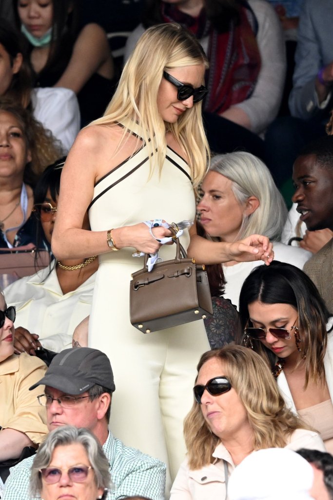 Poppy Delevingne attends the Wimbledon Tennis Championships , 2021 - Getty Images