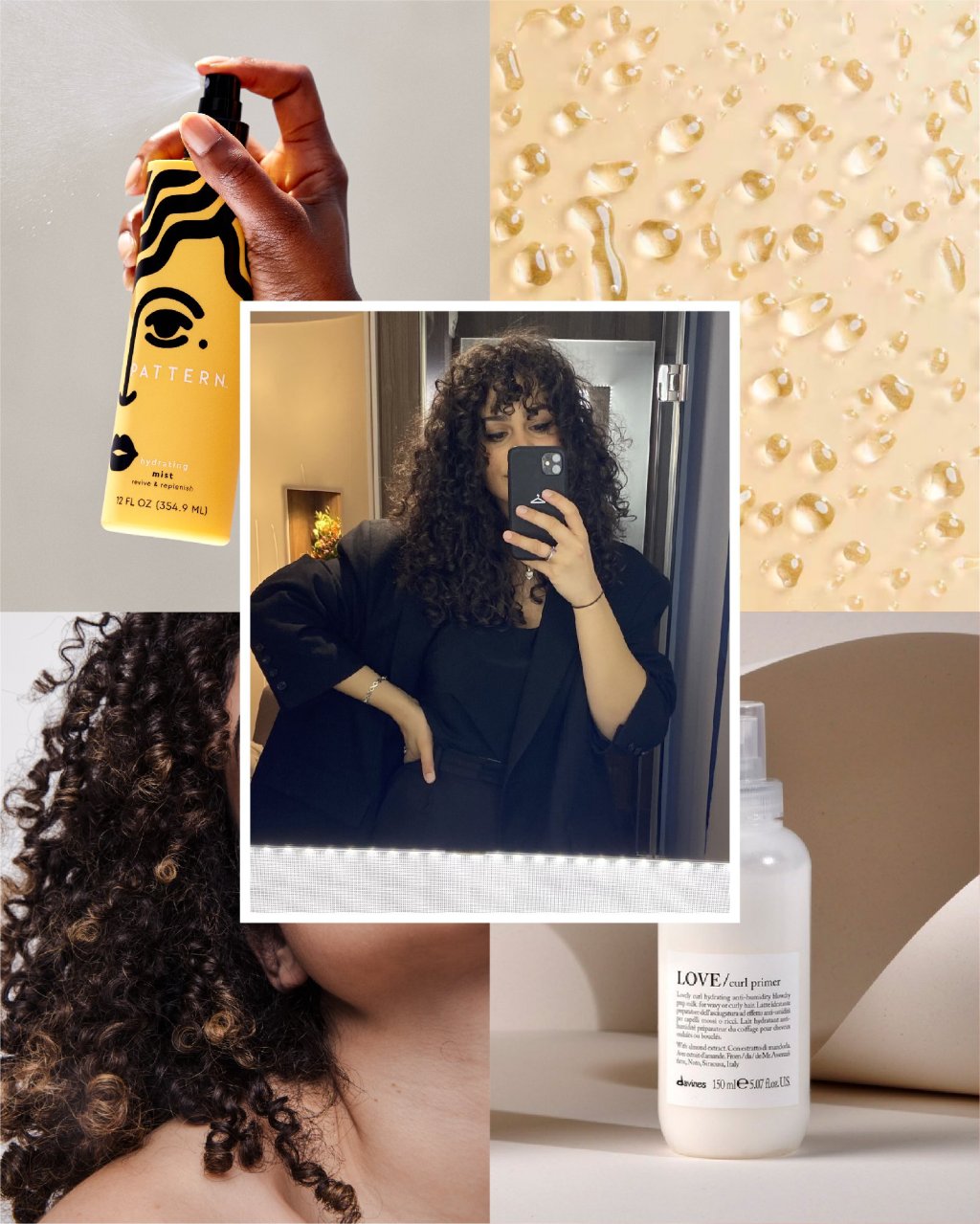 How To Perfect A Curly Fringe, From The Right Cut To Products