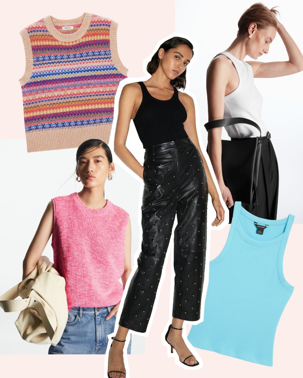 The Essential Tank Top: The Best Styles And What To Wear Them With