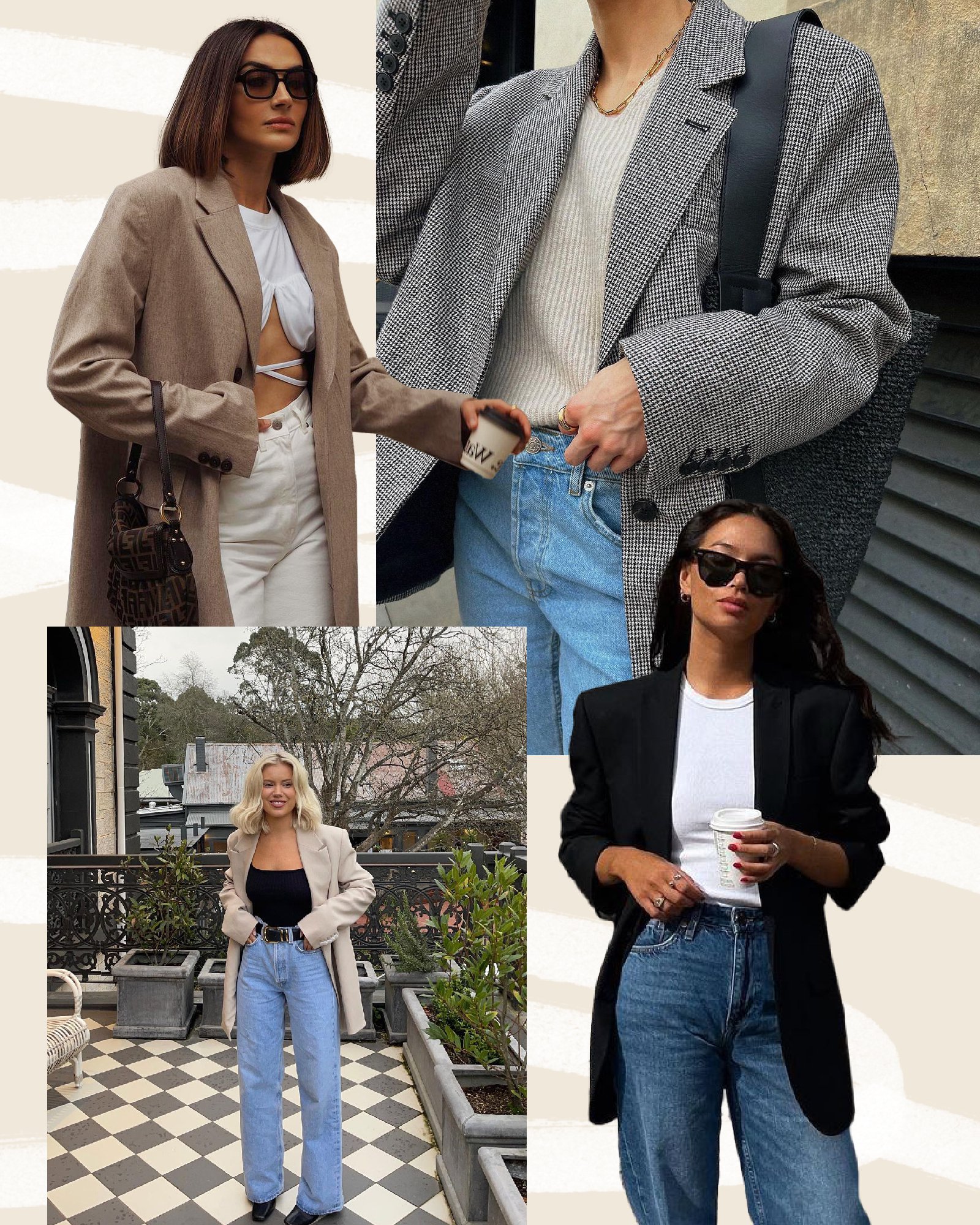 25 Ways to Style Baggy Jeans With Everything, From Blazers to Crop Tops