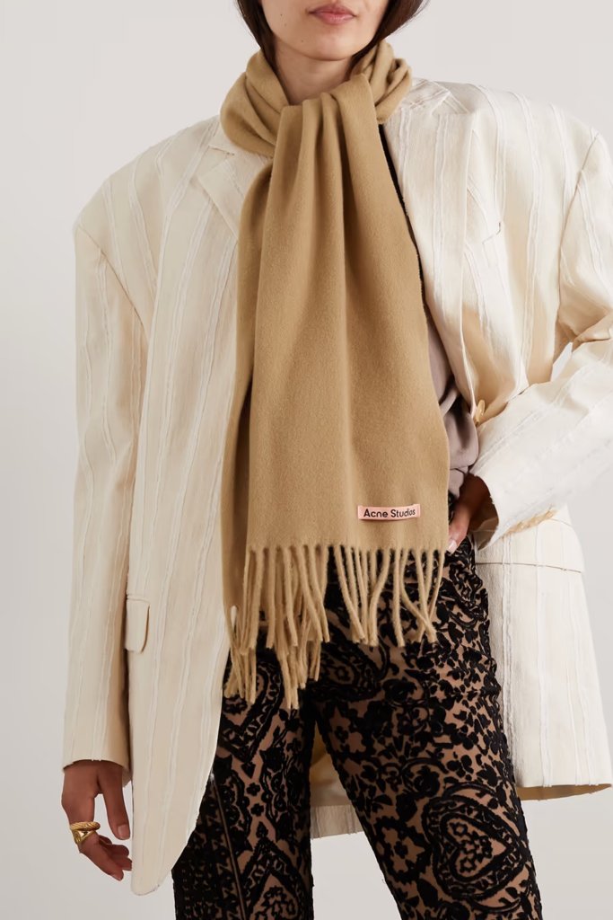 THE ACNE STUDIOS SCARF — Styling By Charlotte