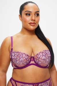 Boux lounge mesh balconette bra