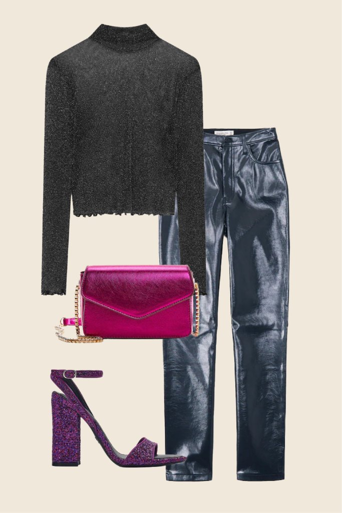 How to Style Leather Pants in the Winter 