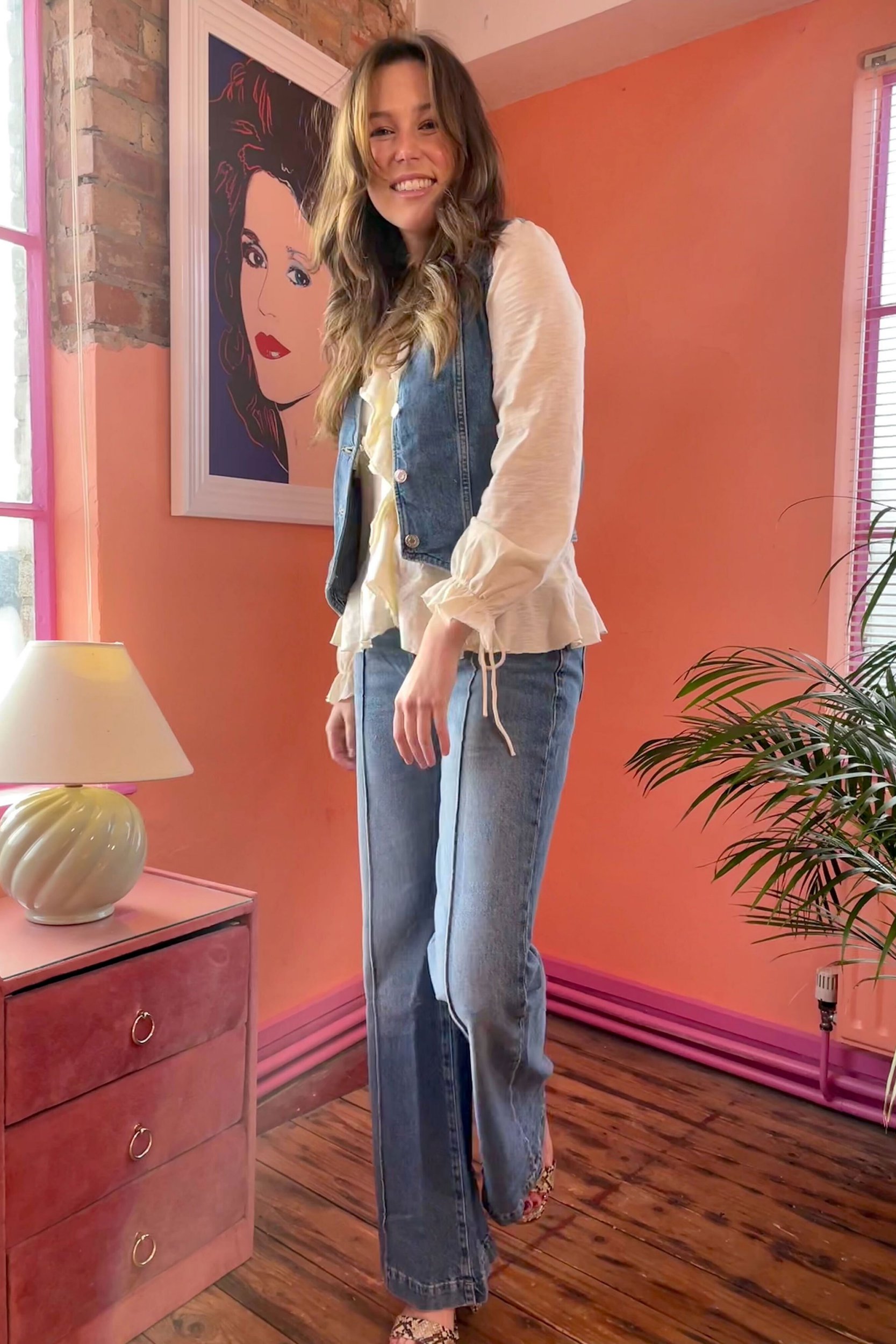 Denim best sale 70s outfit