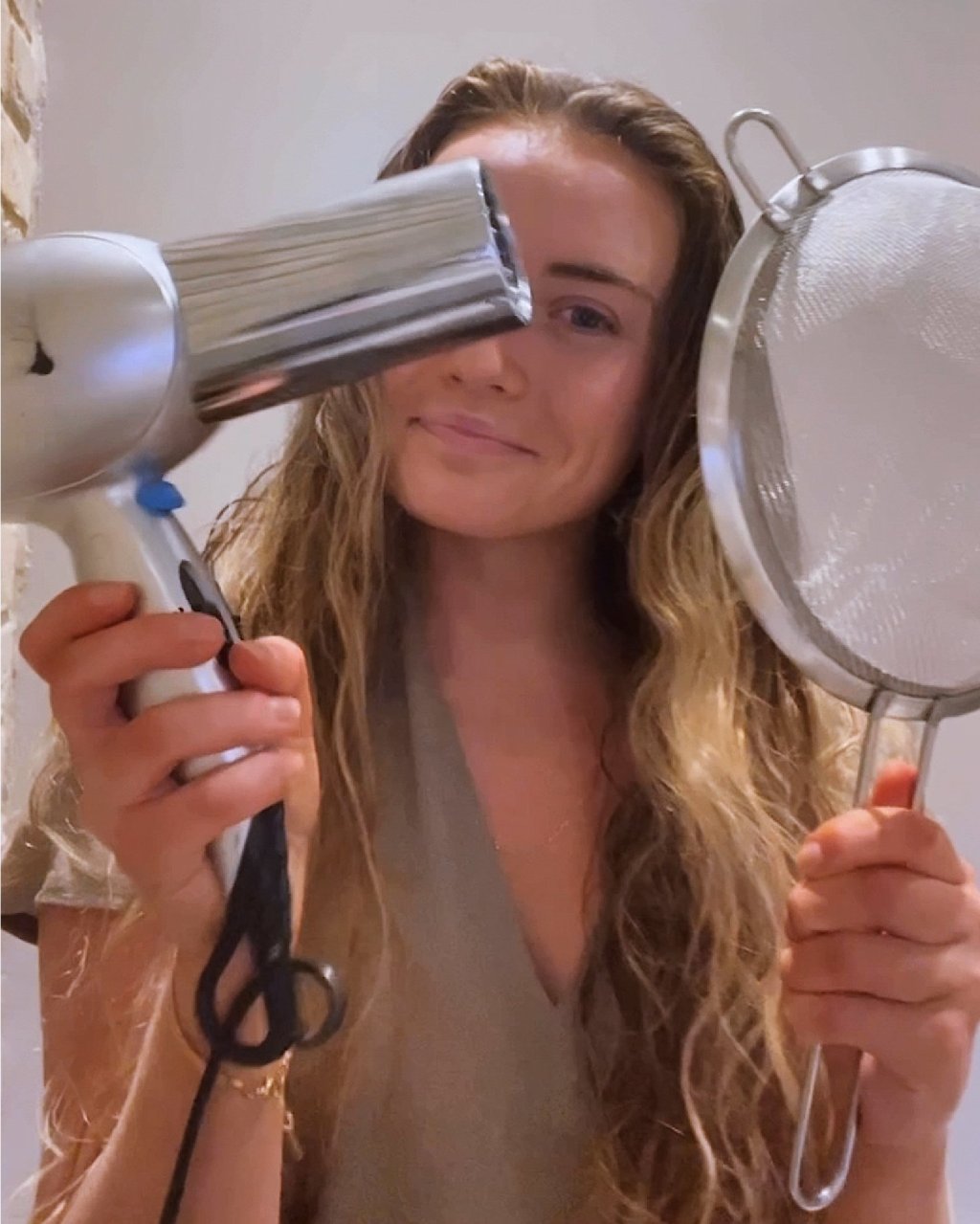 Does The TikTok Sieve Hair Hack Really Work? We Tried It IRL