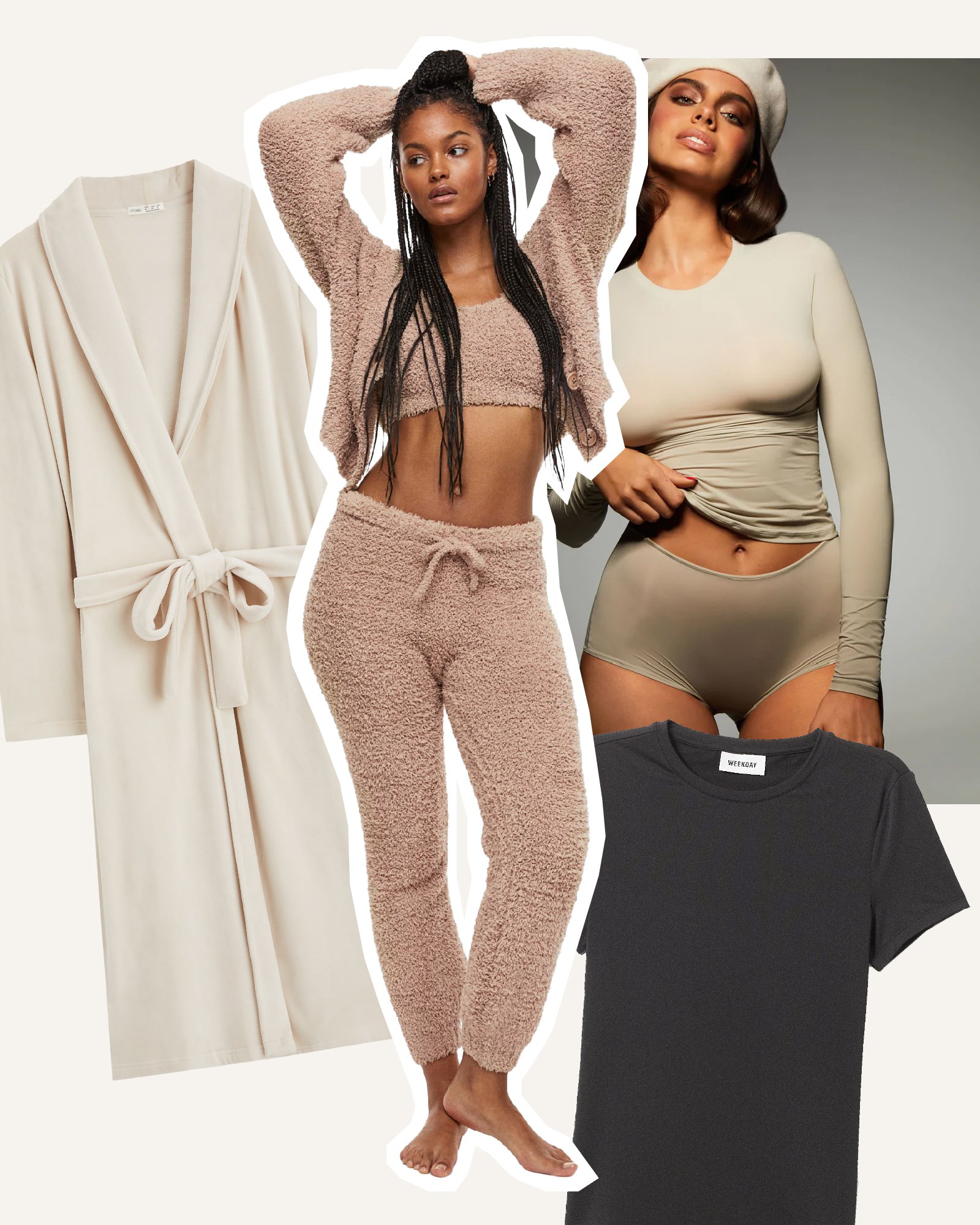 SKIMS on X: The perfect lounge set: our Cozy Knit Jogger and Cozy