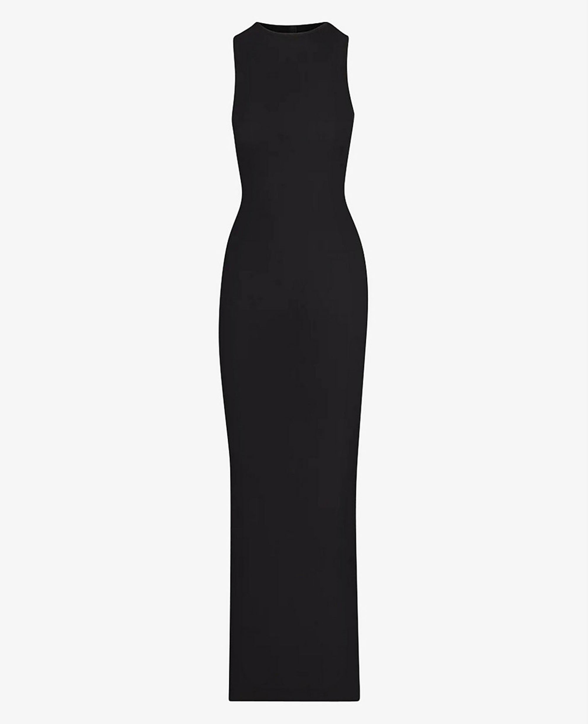 Skims Dupe black lounge dress, Women's Fashion, Dresses & Sets