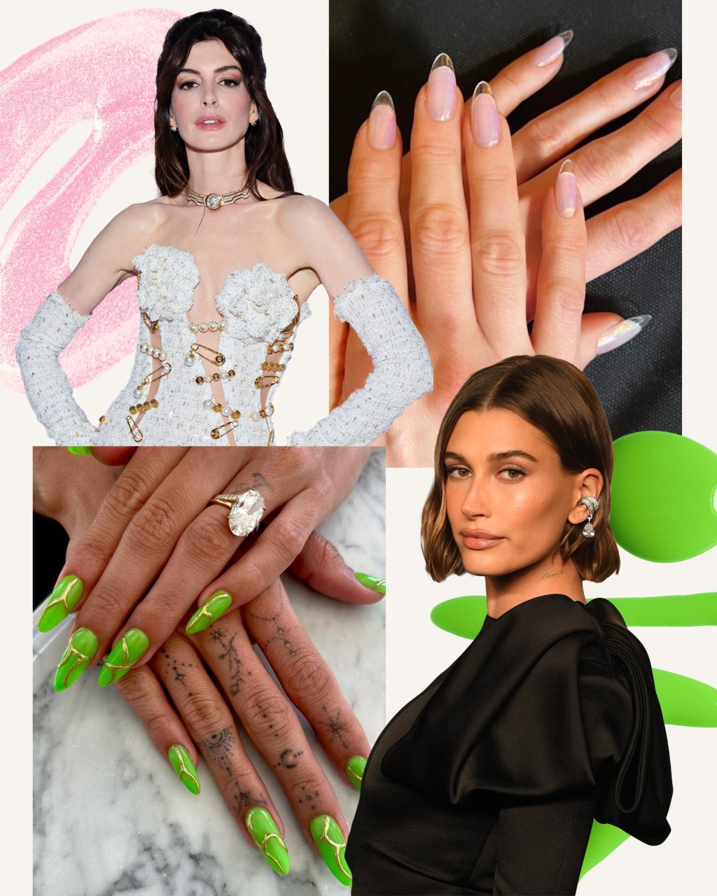 celebrity acrylic nails
