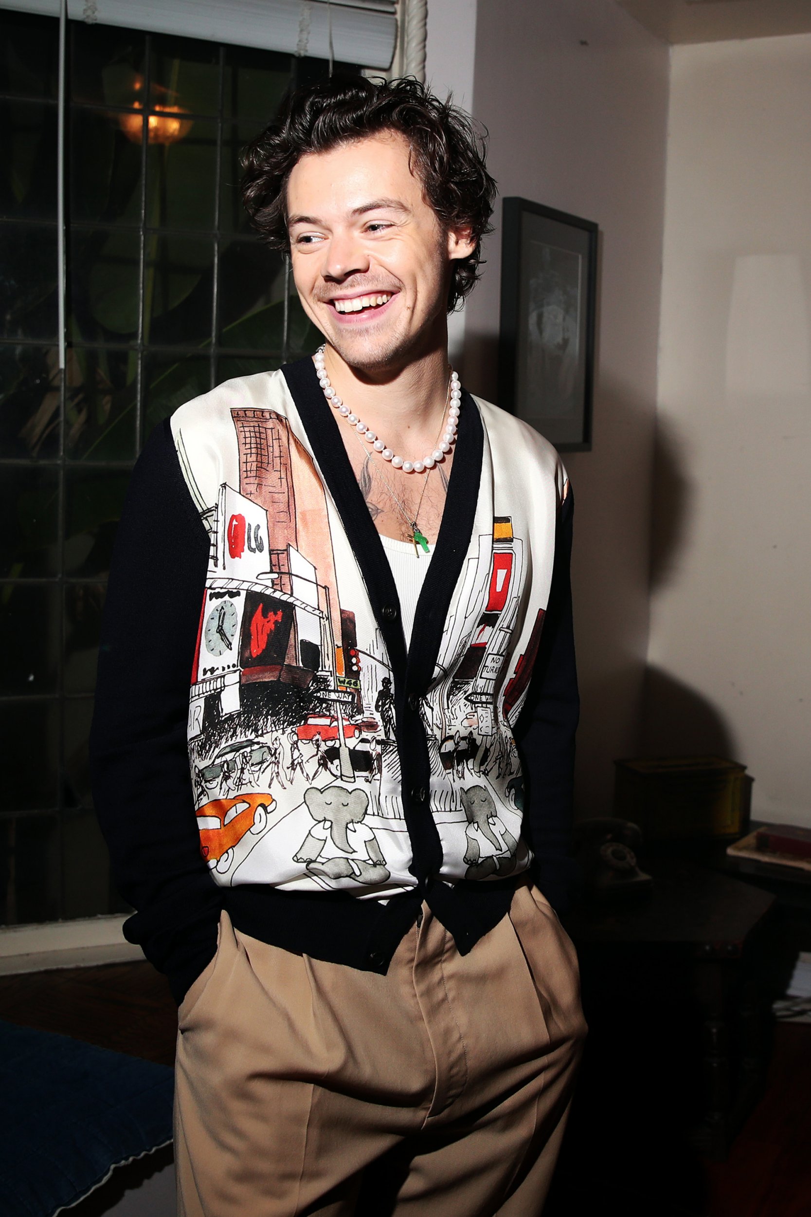 Harry styles outlet oversized shirt