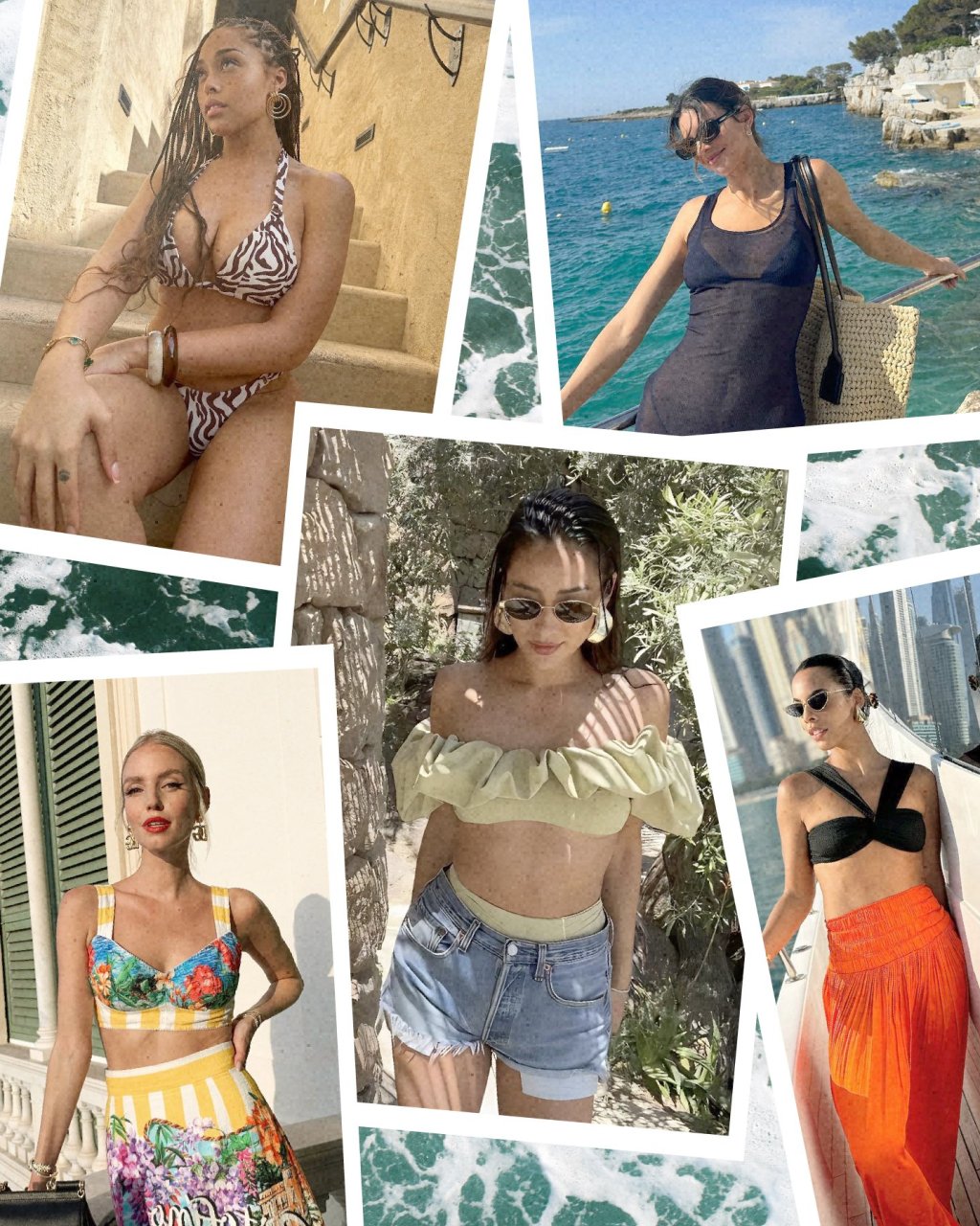 Hailey Bieber embraces a chic wardrobe of summer neutrals